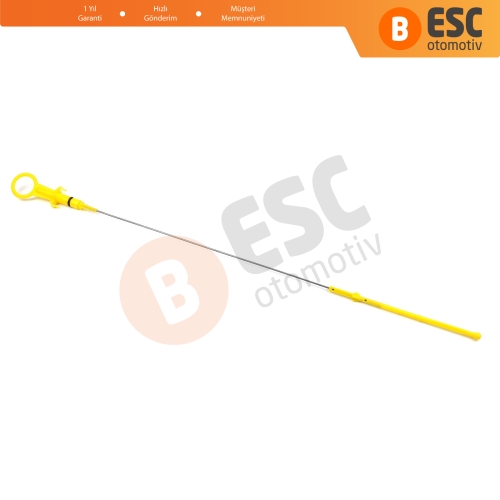 Renault Megane Scenic Kangoo MK2 Clio MK3 Modus 1.5 dCi Motor 111400275R İçin Yağ Ölçüm Çubuğu 510 mm