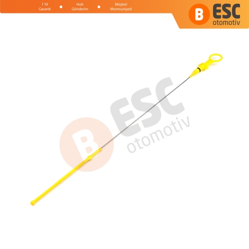 Renault Megane Scenic Kangoo MK2 Clio MK3 Modus 1.5 dCi Motor 111400275R İçin Yağ Ölçüm Çubuğu 510 mm