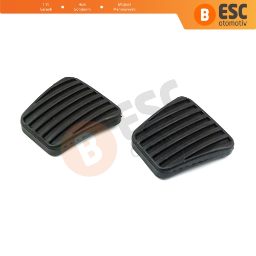 Opel Vauxhall Chevrolet Daewoo 90105172 İçin 2 Adet Debriyaj Fren Pedal Kauçuk Ped Lastiği