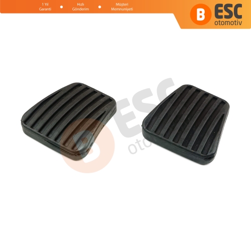 Opel Vauxhall Chevrolet Daewoo 90105172 İçin 2 Adet Debriyaj Fren Pedal Kauçuk Ped Lastiği