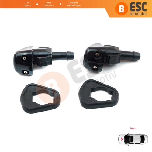 Peugeot J9 1991-2010 Karsan Premier Makyajlı Kasa İçin 2 Adet Ön Cam Silecek Su Fıskiye Memesi