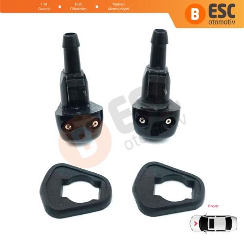 Peugeot J9 1991-2010 Karsan Premier Makyajlı Kasa İçin 2 Adet Ön Cam Silecek Su Fıskiye Memesi