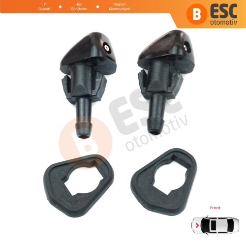 Peugeot J9 1991-2010 Karsan Premier Makyajlı Kasa İçin 2 Adet Ön Cam Silecek Su Fıskiye Memesi