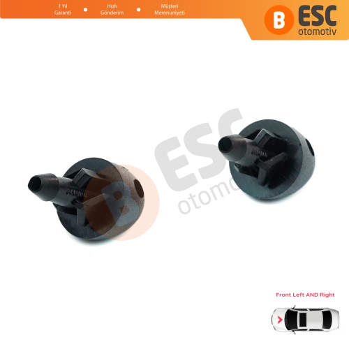 Renault Clio MK2 Symbol Thalia MK1 MK2 7700413545  İçin 2 Adet Ön Cam Silecek Su Fıskiye Memesi