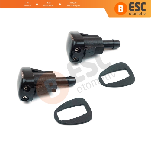 Hyundai Accent Getz Kia Spectra Sephia 98630-22000 0K2AA-67510 İçin 2 Adet Ön Cam Silecek Su Fıskiye Memesi