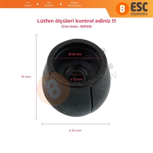 Opel Vectra B Astra F G Corsa B C Meriva A Tigra A Zafira A Combo B 5738737 İçin Siyah Krom Renk 5 Vites Topuzu