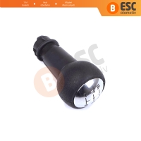 Peugeot 106 107 206 207 208 301 306 307 308 406 508 605 807 Partner Citroen C1 C2 C3 C4 C8 Elysee Saxo 2403AJ İçin Siyah Krom Renk 5 Vites Topuzu