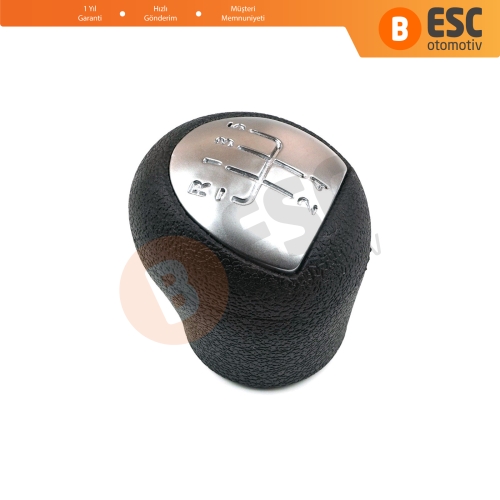 Renault Clio MK2 Megane Kangoo Twingo MK1 Logan 8200568122 İçin Siyah Krom Renk 5 Vites Topuzu