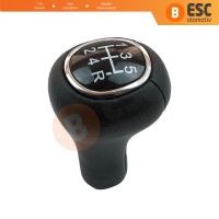 Ford Focus MK1 1998-2009 XS4R7217AA İçin Siyah Krom Renk 5 Vites Topuzu