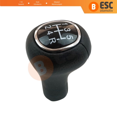 Ford Focus MK1 1998-2009 XS4R7217AA İçin Siyah Krom Renk 5 Vites Topuzu