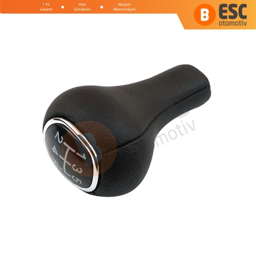 Ford Focus MK1 1998-2009 XS4R7217AA İçin Siyah Krom Renk 5 Vites Topuzu