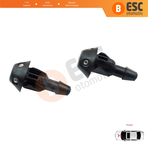 Peugeot 106 205 306 309 Citroen Saxo 643871 643825 İçin 2 Adet Ön Cam Silecek Su Fıskiye Memesi