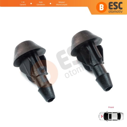 Peugeot 106 205 306 309 Citroen Saxo 643871 643825 İçin 2 Adet Ön Cam Silecek Su Fıskiye Memesi