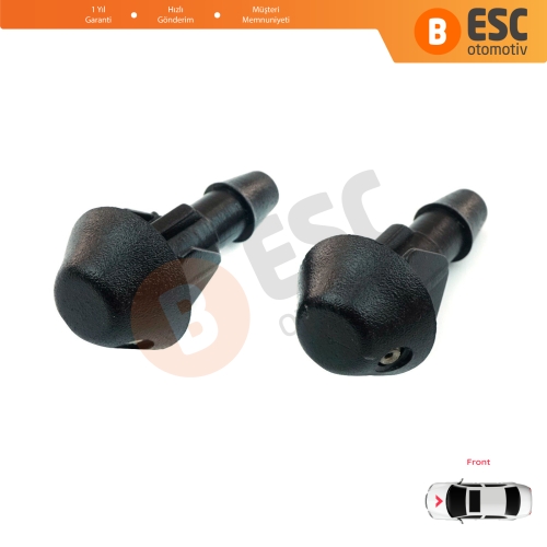 Peugeot 106 205 306 309 Citroen Saxo 643871 643825 İçin 2 Adet Ön Cam Silecek Su Fıskiye Memesi