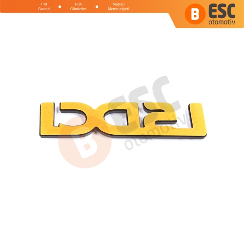 Renault Dacia Sandero Logan MK1 848900044R İçin Krom 1 5DCI Arka Bagaj Logo Amblem Monogram Yazısı 
