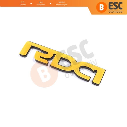 Renault Dacia Sandero Logan MK1 848900044R İçin Krom 1 5DCI Arka Bagaj Logo Amblem Monogram Yazısı 