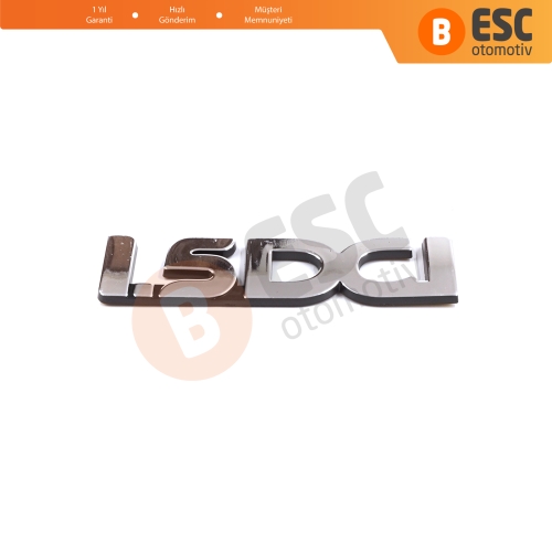 Renault Dacia Sandero Logan MK1 848900044R İçin Krom 1 5DCI Arka Bagaj Logo Amblem Monogram Yazısı 