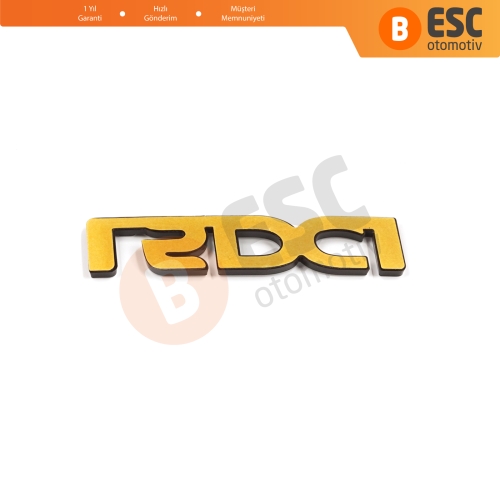 Renault Dacia Sandero Logan MK1 848900044R İçin Krom 1 5DCI Arka Bagaj Logo Amblem Monogram Yazısı 