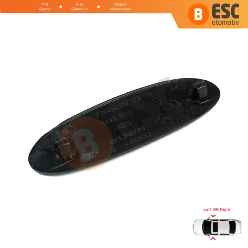 Renault Clio MK2 BB CB SB Kangoo MK1 KC0 FC0 1997-2009 8200083505 İçin Siyah dCi Sağ veya Sol Kapı Bandı Çıta Yazısı