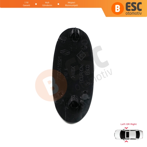 Renault Clio MK2 BB CB SB Kangoo MK1 KC0 FC0 1997-2009 8200083505 İçin Siyah dCi Sağ veya Sol Kapı Bandı Çıta Yazısı