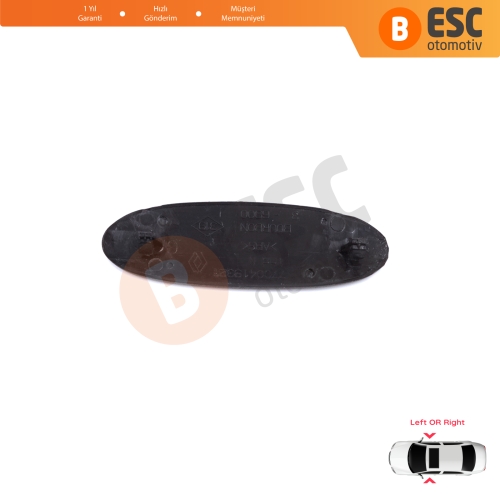 Renault Clio MK2 II BB CB Kangoo MK1 FC KC 7700422223 İçin Siyah 1.4 Sağ veya Sol Kapı Bandı Çıta Yazısı 