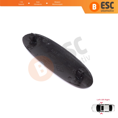 Renault Clio MK2 II BB CB Kangoo MK1 FC KC 7700422223 İçin Siyah 1.4 Sağ veya Sol Kapı Bandı Çıta Yazısı 