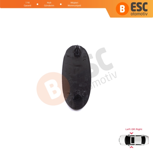 Renault Clio MK2 II BB CB Kangoo MK1 FC KC 7700422223 İçin Siyah 1.4 Sağ veya Sol Kapı Bandı Çıta Yazısı 