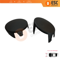 Renault Clio MK2 II BB CB Symbol Thalia MK1 I LB 1998-2016 7701209099 İçin Sağ ve Sol Ön Tampon Sis Far Kapağı (Sissiz)