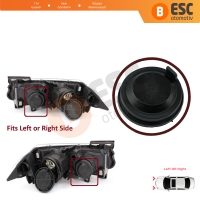 Renault Megane MK2 Scenic MK1 MK2 7701054677 İçin Sağ veya Sol Ön Far Toz Koruma Arka Küçük Kauçuk Kapağı