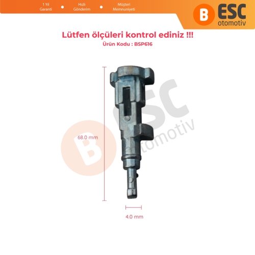 Chevrolet Captiva C100 C140 CG 2006-2010 Opel Antara L07 İçin Kontak Şaft Ateşleme Kilit Silindir Mili