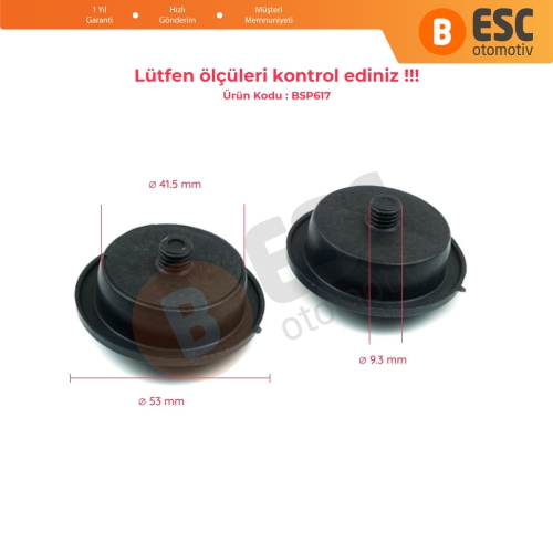 2 Adet Otogaz LPG Dolum Ağzı Kapağı Diş Çapı 10 mm