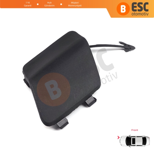 Renault Master MK3 Nissan NV400 Interstar Vauxhall Opel Movano B 511800537R İçin Ön Tampon Çeki Demiri Kapağı ASTARLI 