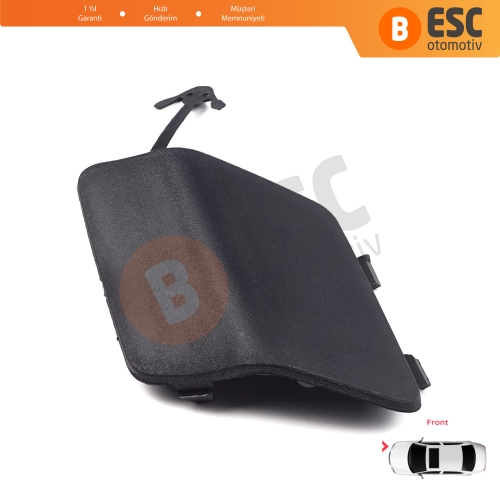 Renault Master MK3 Nissan NV400 Interstar Vauxhall Opel Movano B 511800537R İçin Ön Tampon Çeki Demiri Kapağı ASTARLI 