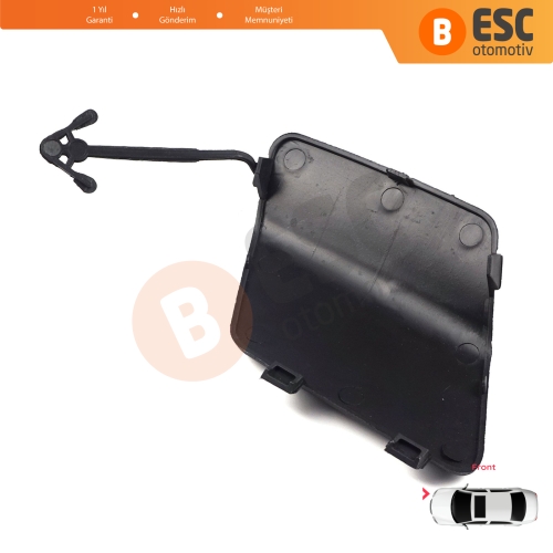 Renault Master MK3 Nissan NV400 Interstar Vauxhall Opel Movano B 511800537R İçin Ön Tampon Çeki Demiri Kapağı ASTARLI 