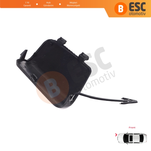 Renault Master MK3 Nissan NV400 Interstar Vauxhall Opel Movano B 511800537R İçin Ön Tampon Çeki Demiri Kapağı ASTARLI 