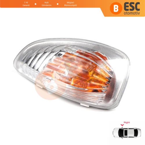 Renault Master MK3 Opel Vauxhall Movano B Nissan NV400 7485120620 İçin Sağ Yan Ayna Sinyali