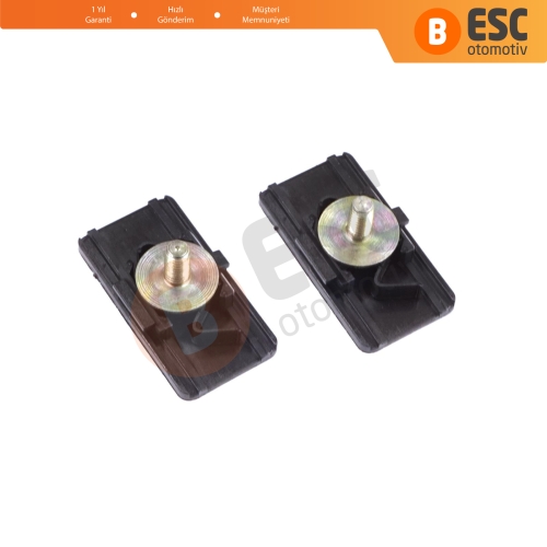 Renault Clio Ypsilon MK2 Espace MK4 Thalia Scenic Megane MK1 7700842510 İçin 2 Adet Ön Çamurluk Tespit Bağlantı Klipsi