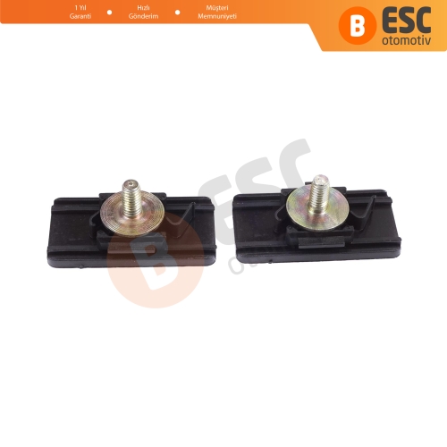 Renault Clio Ypsilon MK2 Espace MK4 Thalia Scenic Megane MK1 7700842510 İçin 2 Adet Ön Çamurluk Tespit Bağlantı Klipsi