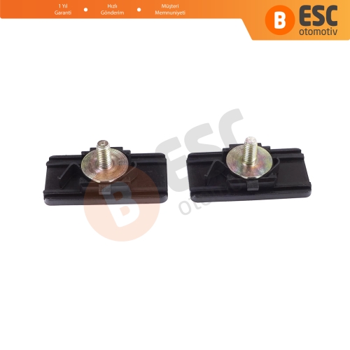 Renault Clio Ypsilon MK2 Espace MK4 Thalia Scenic Megane MK1 7700842510 İçin 2 Adet Ön Çamurluk Tespit Bağlantı Klipsi