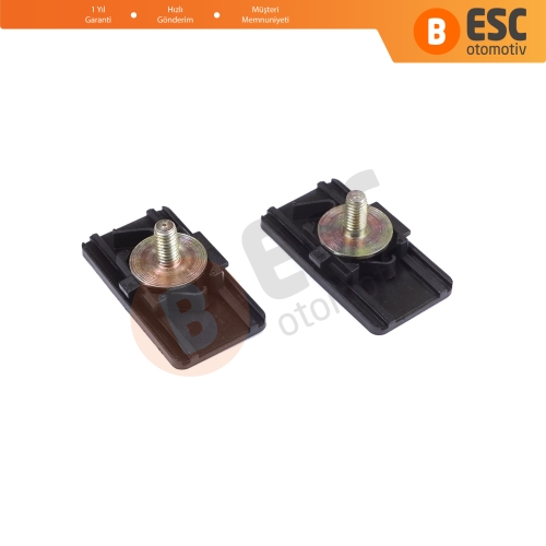 Renault Clio Ypsilon MK2 Espace MK4 Thalia Scenic Megane MK1 7700842510 İçin 2 Adet Ön Çamurluk Tespit Bağlantı Klipsi