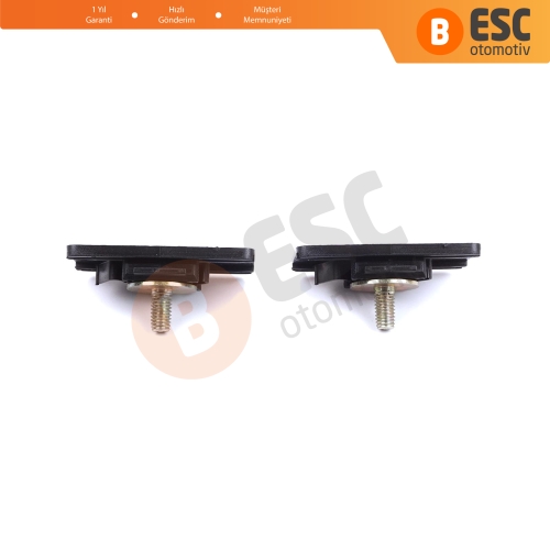 Renault Clio Ypsilon MK2 Espace MK4 Thalia Scenic Megane MK1 7700842510 İçin 2 Adet Ön Çamurluk Tespit Bağlantı Klipsi