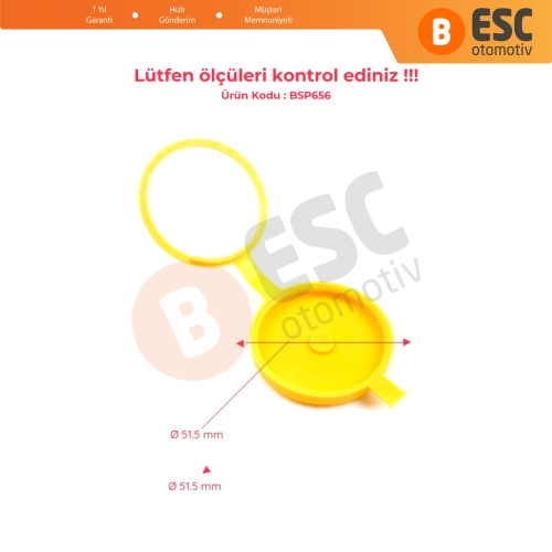 Renault Kangoo Master 3 İçin Cam Su Deposu Kapağı 5000409735