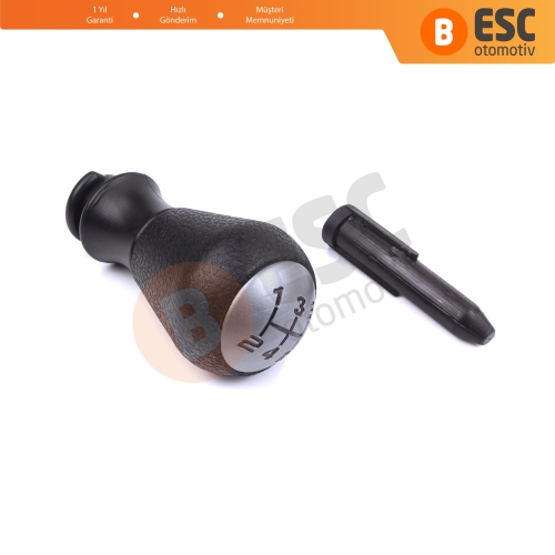 Peugeot 106 206 206+ 306 406 605 2403AP İçin Siyah Gri Renk 5 Vites Topuzu