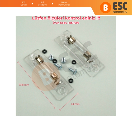 VW Jetta Passat Caddy T5 Superb İçin Plaka Lambası 3B5943021E