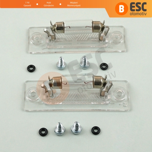 VW Jetta Passat Caddy T5 Superb İçin Plaka Lambası 3B5943021E