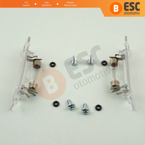 VW Jetta Passat Caddy T5 Superb İçin Plaka Lambası 3B5943021E