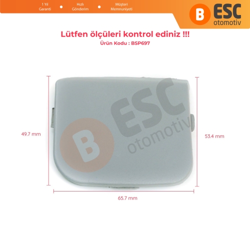 Ford Fusion İçin Ön Tampon Çeki Demir Kapağı 2N1117A989DA