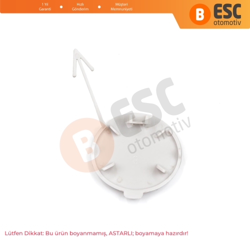 Ford Fiesta 2012 17 İçin Ön Tampon Çeki Demir Kapağı 1BB17A989AA