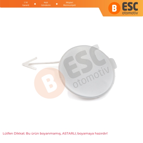 Ford Fiesta 2012 17 İçin Ön Tampon Çeki Demir Kapağı 1BB17A989AA