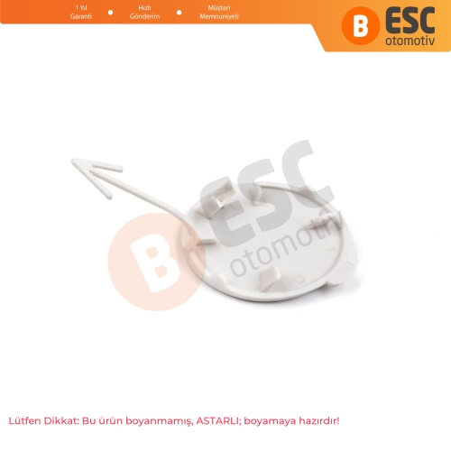 Ford Fiesta 2012 17 İçin Ön Tampon Çeki Demir Kapağı 1BB17A989AA